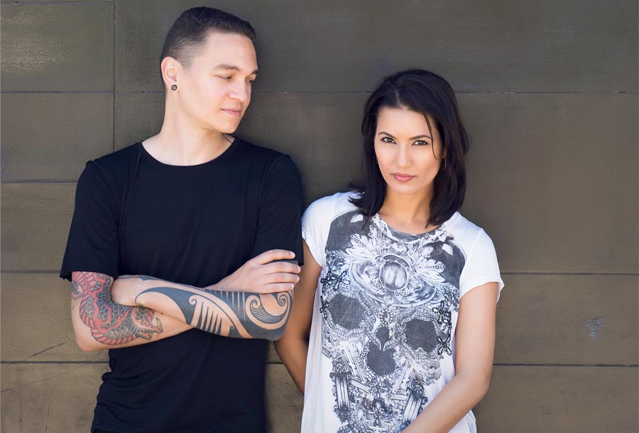 lukas y Fernanda Martins