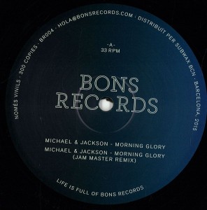 Michael & Jackson / Thompson – Morning Glory EP