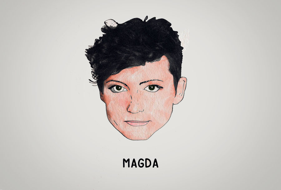 Ilustración de Magda por Vincenzo Paccone