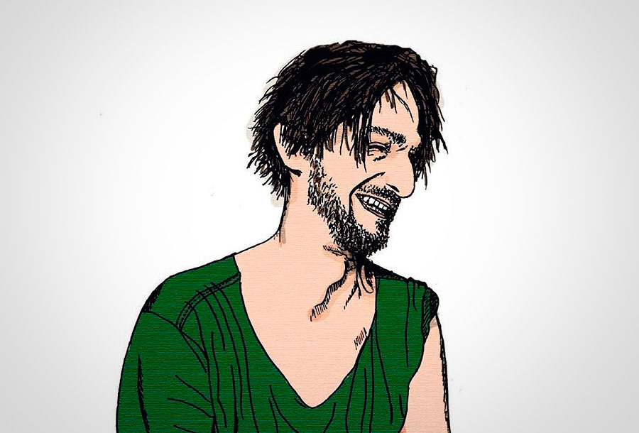 Ilustración de Ricardo Villalobos por Marianna Zb