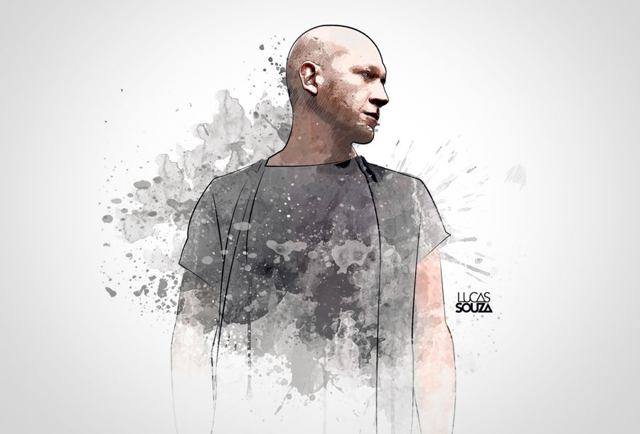 Ilustación de Marco Carola por Lucas Souza