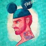 El artista que transformó escenas Disney en historias de amor gay